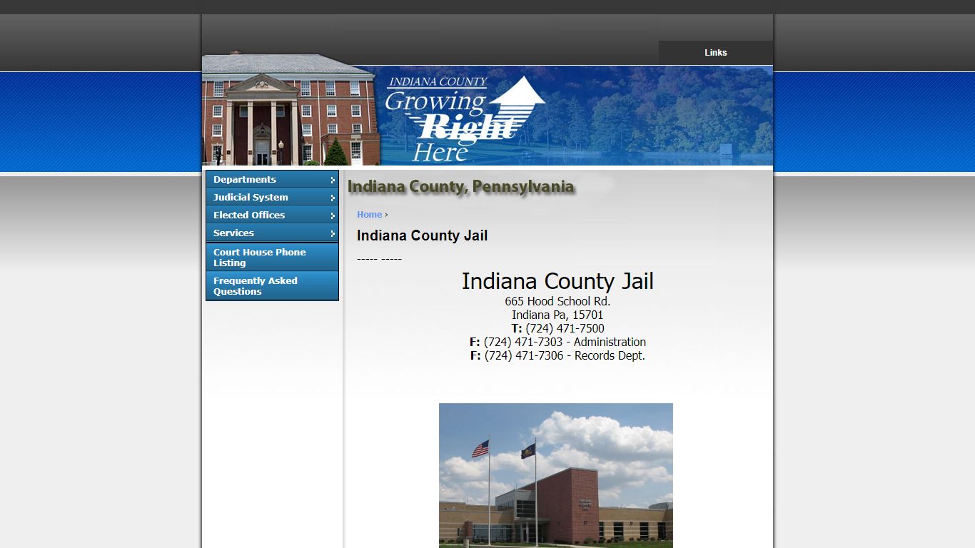 Indiana County Jail | Indiana County, Pennsylvania